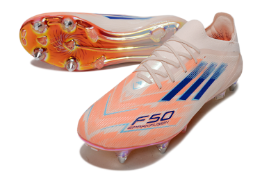 Adidas F50 Elite SG Football Boots - Pink/Blue/Gold