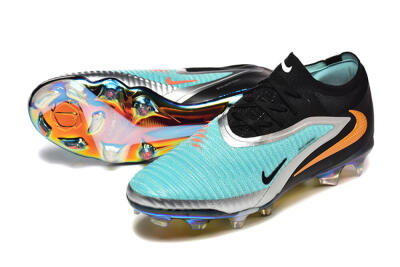Nike Phantom GX 3 Elite FG Football Boots - Black/Jade/Silver