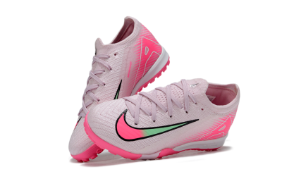 Nike Air Zoom Mercurial Vapor 16 Elite TF Football Shoes - Pink/White/Black