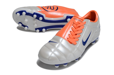 Nike Total 90 III FG Football Boots - White/Blue/Red