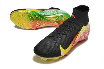 Nike Air Zoom Mercurial Superfly 10 Elite FG Football Boots - Black/Red/Yellow