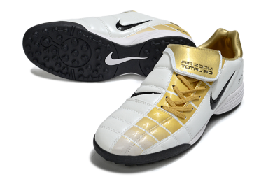 Nike Total 90 III TF Football Shoes - Gold/Beige/Black