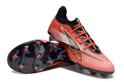 Puma Ultra 5 Ultimate FG Football Boots - Red/Gold/White