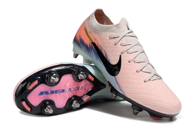 Nike Air Zoom Mercurial Vapor 16 Elite SG Football Boots - Pink/Black/Jade