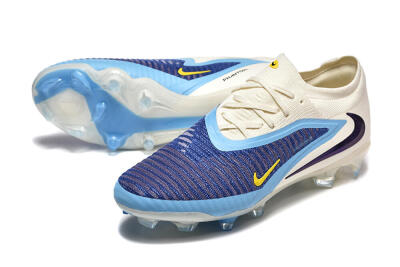 Nike Phantom 6 Elite Low FG Football Boots - Blue/White/Black