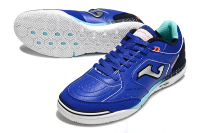 Joma Top Flex IC Football Shoes - Blue/Silver/Black