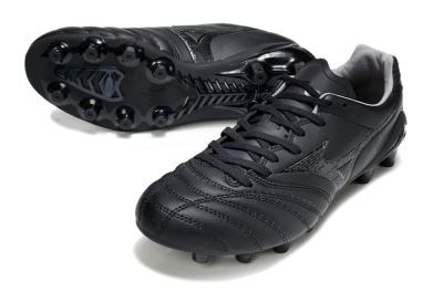 Mizuno Morelia Neo 4 FG Football Boots - Black/Black