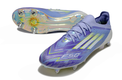 Adidas F50 Elite SG Football Boots - Blue/Silver/Gold