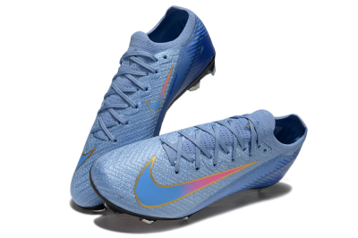 Nike Air Zoom Mercurial Vapor 16 Elite FG Football Boots - Blue/Pink/Gold