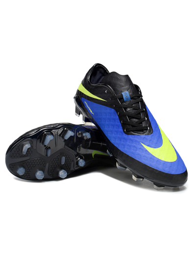 Nike Hypervenom Phantom FG Football Boots - Blue/Black/Yellow