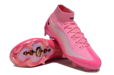 Nike Air Zoom Mercurial Superfly 10 Elite FG Football Boots - Pink/Black/White