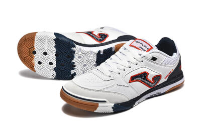 Joma Top Flex IC Football Shoes - White/Red/Black