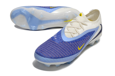 Nike Phantom 6 Elite Low FG Football Boots - Blue/White/Black