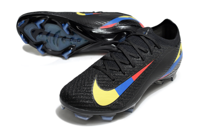 Nike Air Zoom Mercurial Vapor 16 Elite FG Football Boots - Black/Yellow/Blue/Red