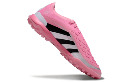 Adidas Predator 25 Elite TF Football Shoes - Pink/Silver/Black