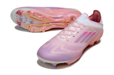 Adidas F50 Lightstrike Pro FG Football Boots - Pink/Purple/Gold