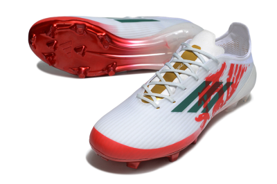 Adidas F50 Elite FG Football Boots - White/Green/Red