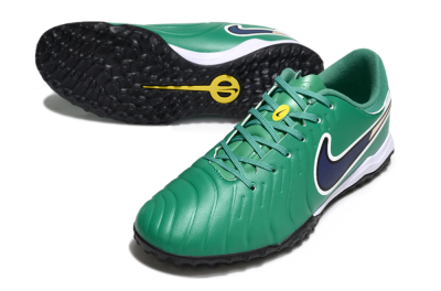 Nike Tiempo Legend 10 Academy TF Football Shoes - Green/Blue/White