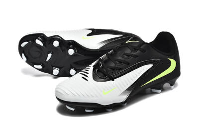 Nike Phantom 6 Elite Low FG Football Boots - White/Black/Yellow
