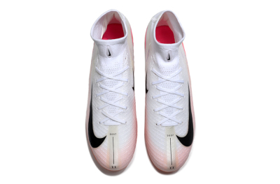 Nike Air Zoom Mercurial Superfly 10 Elite SG Football Boots - White/Jade/Pink