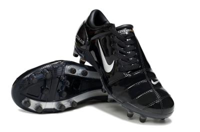Nike Air Zoom Total 90 III FG Football Boots - Black/White