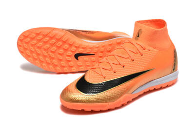 Nike Air Zoom Mercurial Superfly 10 Elite TF Football Shoes - Red/Black/Gold