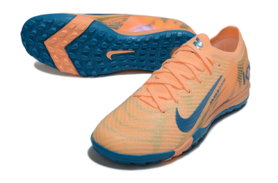 Nike Air Zoom Mercurial Vapor 16 Elite TF Football Shoes - Pink/Blue/Yellow