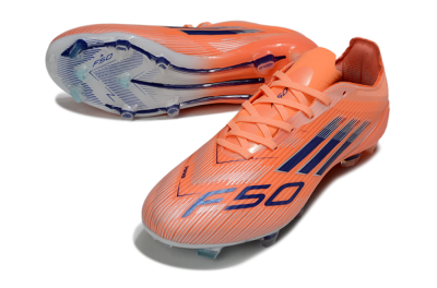 Adidas F50 Elite FG Football Boots - Red/Blue/Silver