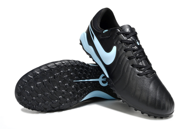 Nike Tiempo Legend 10 Academy TF Football Shoes - Black/Jade