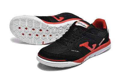 Joma Top Flex IC Football Shoes - Black/Red/White