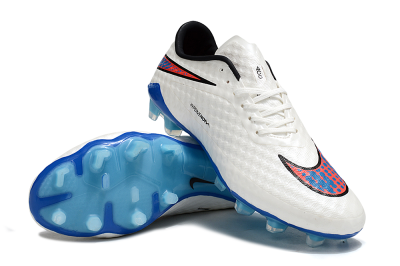 Nike Hypervenom Phantom FG Football Boots - White/Red/Blue