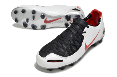 Nike Air Zoom Total 90 III FG Football Boots - White/Red/Black
