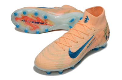 Nike Air Zoom Mercurial Superfly 10 Elite AG Football Boots - Pink/Blue/Whtie