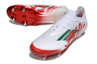 Adidas F50 Elite SG Football Boots - White/Green/Red
