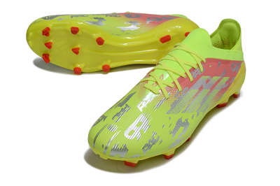 Adidas F50 Elite FG Football Boots - Yellow/Silver/Red