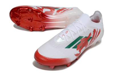 Adidas F50 Elite FG Football Boots - White/Green/Red