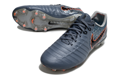 Nike Tiempo Legend 10 Elite FG Football Boots - Grey/Black/Red