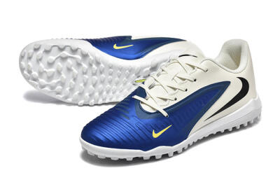 Nike Phantom 6 Elite TF Football Shoes - Blue/White/Black