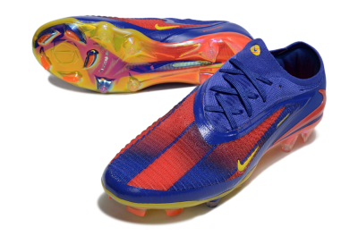 Nike Phantom 6 Elite FG Football Boots - Blue/Red/Yellow