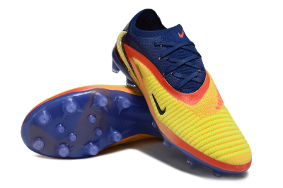 Nike Phantom 6 Elite AG Football Boots - Yellow/Red/Blue
