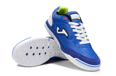 Joma Top Flex IC Football Shoes - Blue/White/Pink