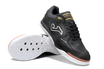 Joma Top Flex IC Football Shoes - White/Black/Yellow