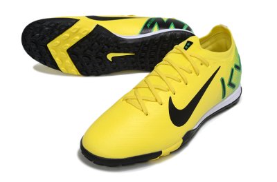 Nike Air Zoom Mercurial Vapor 16 Elite TF Football Shoes - Yellow/Black/Green