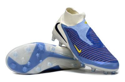 Nike Phantom 6 High Elite AG Football Boots - Blue/White/Black