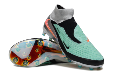 Nike Phantom 6 High Elite AG Football Boots - Jade/Black/Silver
