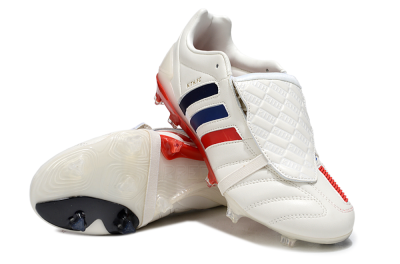 Kith x Adidas Predator Mania Foldover Tongue FG Football Boots - White/Red/Black