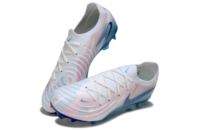 Nike Phantom GX 2 Elite FG Football Boots - White/Pink/Blue
