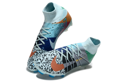 Nike Air Zoom Mercurial Superfly 10 Elite FG Football Boots - Blue/Red/Black