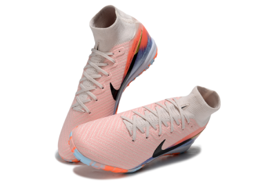 Nike Air Zoom Mercurial Superfly 10 Elite TF Football Shoes - Pink/Red/Blue