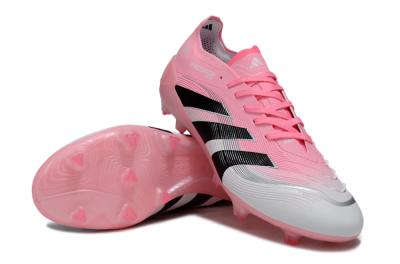 Adidas Predator 25 Elite FG Football Boots - Pink/White/Black